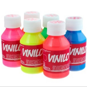 VINILO FLUORESCENTE x 6 und