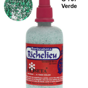 Richelieu-Escarchado-Verde-G737-de-65cc