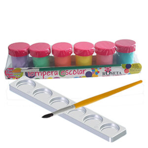 TEMPERA ESCOLAR PASTEL