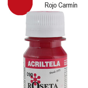 ACRILTELA-Plana-Rojo-Carmin-090-30cc